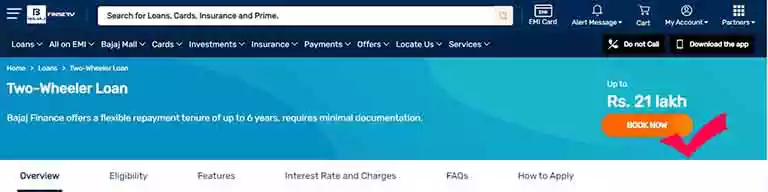 Two Wheeler Loan Bajaj Finance Apply Online Full Information 2 Bajaj Finance