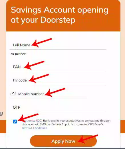 ICICI Zero Balance Account Opening Online in Hindi (2024) 3 ICICI Zero Balance Account Opning Online Apply